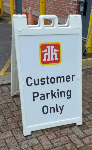 A-Frame - Home Hardware - Customer Parking